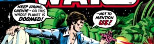 Cover detail, Star Wars #10 Marvel Comics, January 1978
