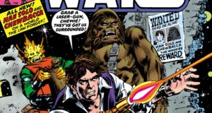 Cover detail, Star Wars #7 Marvel Comics, October 1977